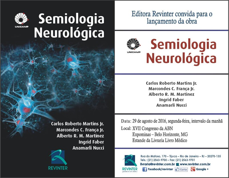 lançamento livro semiologia neurológica