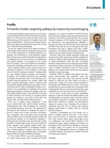 Fernando Cendes no The Lancet Neurology - artigo